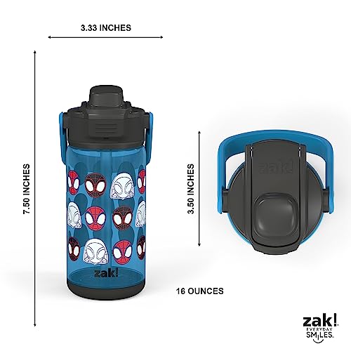 image for Zak Designs zak! Beacon Bottle Set of 2, Marvel Spidey and His Amazing