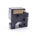 Produktbild vhbw Schriftband Kassette Patrone 24mm für Dymo LabelManager 300, 400, 450, 450D, 500, 500TS wie 53723, D1.