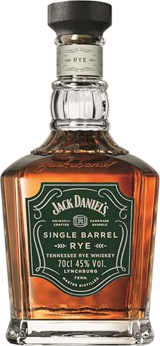 Jack Daniel's Single Barrel Rye - Tennessee Whiskey - 45% Vol. (1 x 0.7l), Unsere erstes neues Maische-Rezept seit 1866, verschiedene Varianten erhältlich