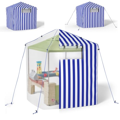 KWTUAC Kids Step2 Outdoor PlayhouseCover? With 2 WindRope?700D Durable,PlayhouseCover Resistant To StrongWinds And Heavy Rain?Only Cover And WindRope(55
