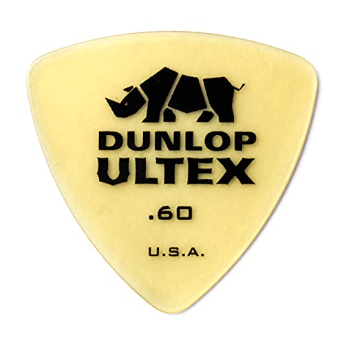 Jim Dunlop 426P.60 Ultex Triangle Player Pack, Brown, 60mm