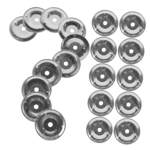 WESIEVYA Schlagzeugbecken Aus Rostfreiem Eisen Jazz-schlagzeug-crashbecken 50 Stück Praktisch Für Übung Und Reisen Robust Und Langlebig