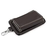 * Tecnologia pieghevole per borsa a portafoglio, ci sono 6 posizioni per portachiavi all'interno, 2 tasche laterali integrate possono contenere sia monete che carte e la grande tasca portamonete sullo strato esterno può contenere molti soldi e carta.
