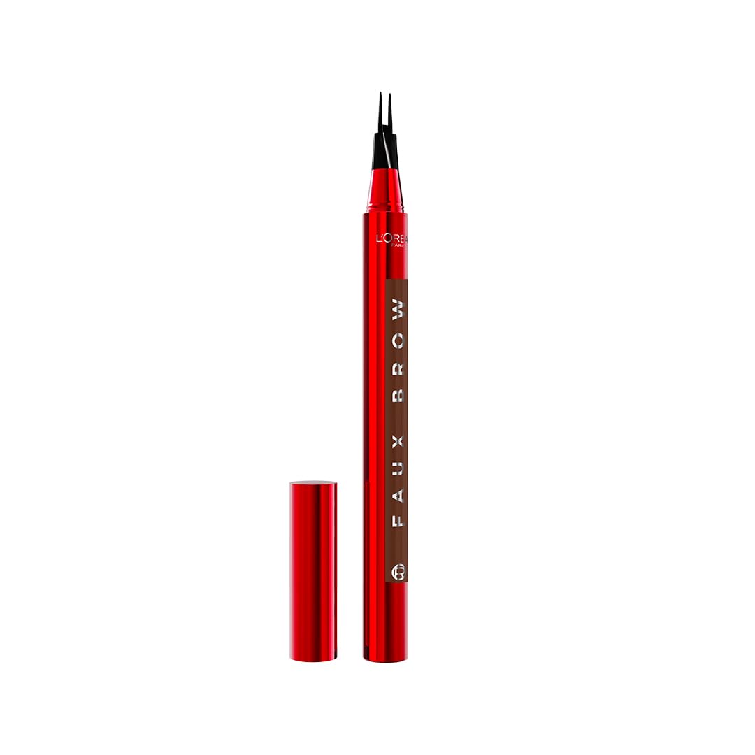 L'Oréal Paris Infaillible Faux Brow Eyebrow Pen, Precise Double-Brush Tip, Waterproof, Sweatproof, Heatproof, Up to 48 hours, Dark Brunette, 1ml-picture-37