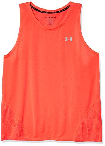 Under Armour Men's Streaker 2.0 Shift Running Singlet, Beta (628)/Reflective, Large