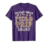 2nd Grade History Museum Field Trip Squad Teacher Student T-Shirt