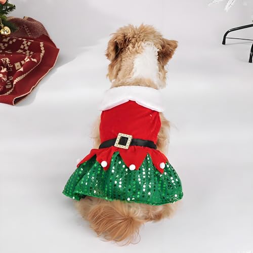 Disfraz Navideño para Perro y Gato, Talla S miniatura 4