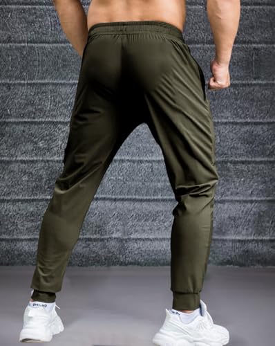 Image of Noble Monk Men's Regular Fit Track Pants | Sport Pant | Plain Track Pant for Men Charcoal Grey