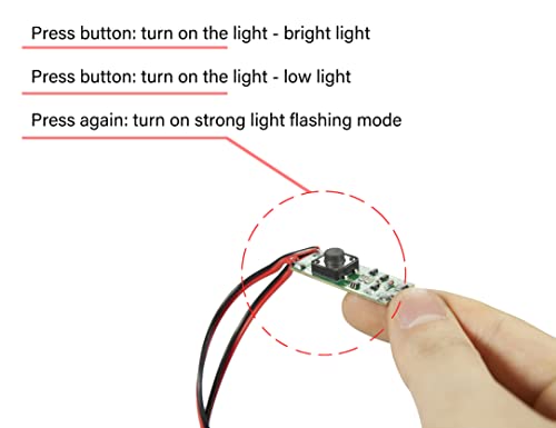 Image of [ 3 Model ] Flexible Helmet Decorations led Light Cosplay DIY kit RGB Superhero for Men Gifts