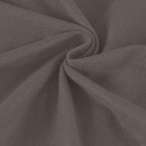 Image of Easy-Going 4 Pieces Oversized Stretch Couch Cover for Dogs Washable | Sectional Sofa Slipcover for 3 Separate Cushion Couch - Elastic Furniture Protector for Pets, Kids Taupe