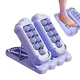 Mejora la relajación después del ejercicio: este masajeador de pies se dirige a la fatiga plantar a través de la presión localizada distribuida, asegurando que se ajuste a la forma de tu pie mientras mejora la comodidad de rodamiento, por lo que es ideal para la relajación después del ejercicio o para relajarse después de un día agotador