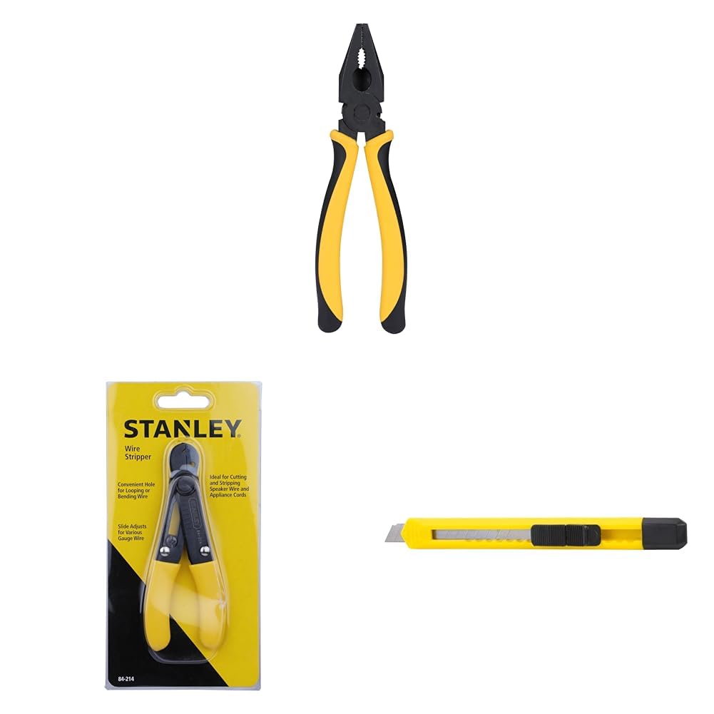 STANLEY 70-482 8 Sturdy Steel Combination Plier with Anti-Rust properties for gripping, holding an (B0BC2BN6YK) Amazon Price History, Amazon Price Tracker