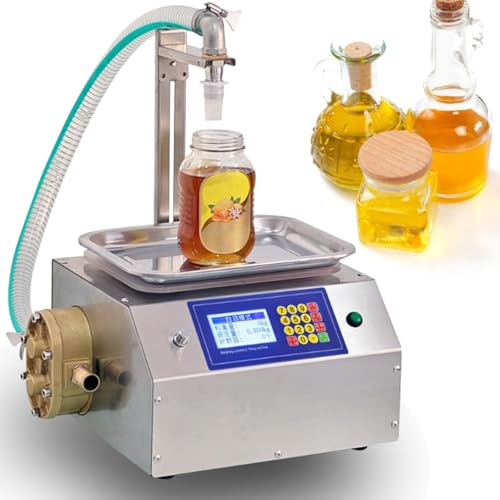Viscous Liquid Filling Machine, 20-8kg Bottle Filling Machine, Gear Pump Weighing Filling Machine, Suitable For Honey Jam Viscous Liquid