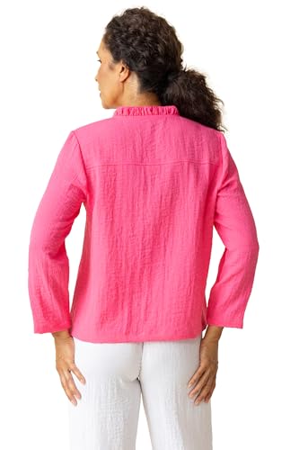 Habitat Clothes Express Event Jacket Hot Pink2
