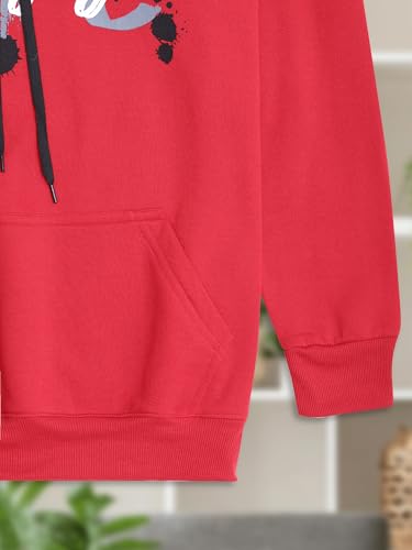 Image of Mack Jonney Fleece Regular Fit Printed Hoodie for Men-MACK639396