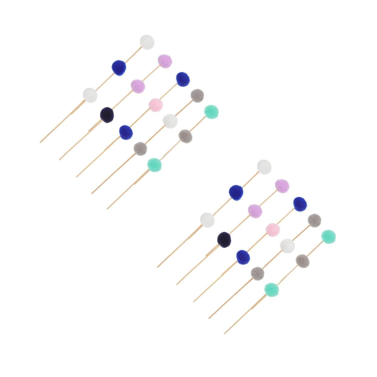 MAGICLULU 30pcs Diffuser Sticks Fragrance Accessory for Home and Bathroom Volatilization of Essential Oils Random Colors