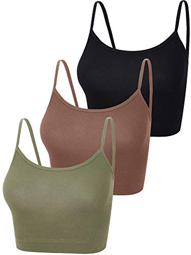 Image of Boao Women Cropped Cami Tank Tops