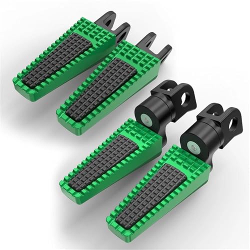 Repose-pieds moto réglables vert avant arrière pour Honda VFR800F CBR650R