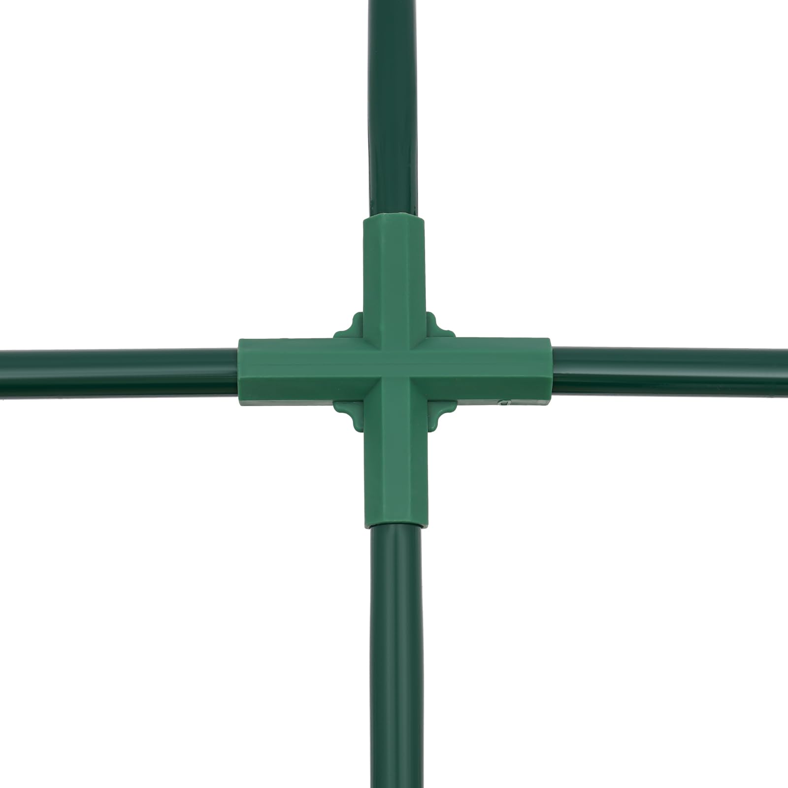 Serra piccola in pellicola, 120 x 60 x 50 cm, con 2 ante arrotolabili per balconi, terrazze, aiuole rialzate