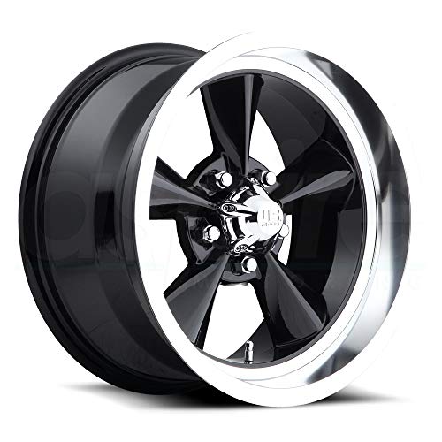 US Mags U107 Standard 15x7 5x4.75" -5mm Gloss Black Wheel Rim