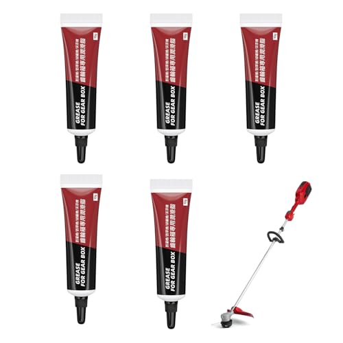 para ruedas de cortacésped, para cortacésped | Lubricante de mantenimiento altas temperaturas 5X | Lubricante multifunción multiusos, diseño de rosca de boquilla de reabastecimie