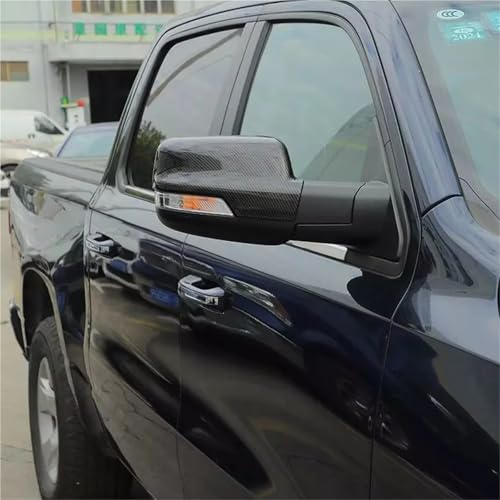 Couvercle rétroviseur extérieur Dodge Ram 1500 noir brillant - 4