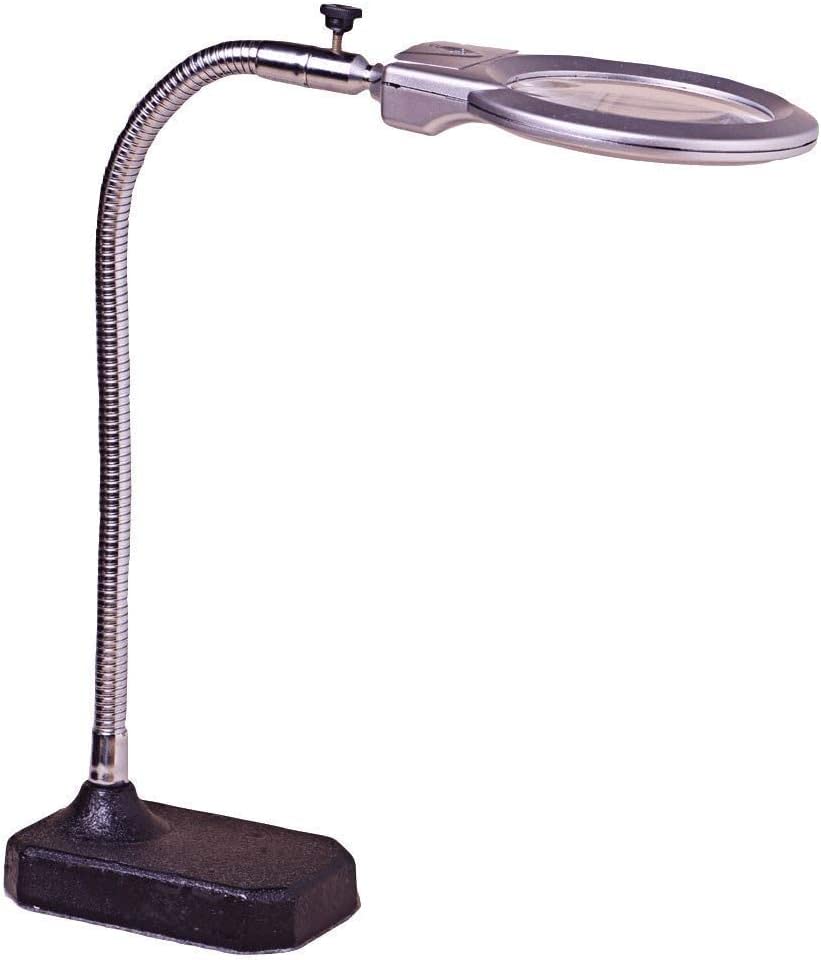 Évaluation de bijoux et réparation facilitées avec loupe de bureau LED