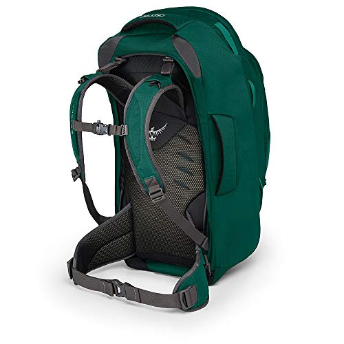 Osprey Packs Fairview 55 Travel Backpack, Rainforest Green, Small/Medium