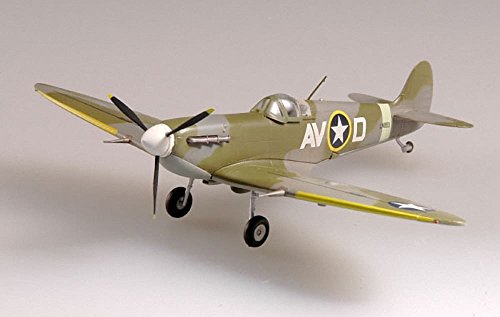 Spitfire Mkvb Facile Modèle 1:72 maquette avion de chasse USAF 4 FG 1942 Seconde Guerre