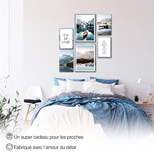 Tableau Décoration Murale Prêt à être Accroché pour Mur Vide Salon - 7