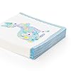 Bonjour Fête Easter Bunny Pastel Floral Paper Party Small Napkins | Premium Party Supplies | Elegant Spring Gatherings, Garden Parties, Easter Celebrations, & Family Dinners | Pack of 20, 5" Folded #4