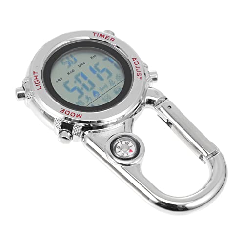 Reloj de montaña con diseño simple de acero inoxidable fácil de leer