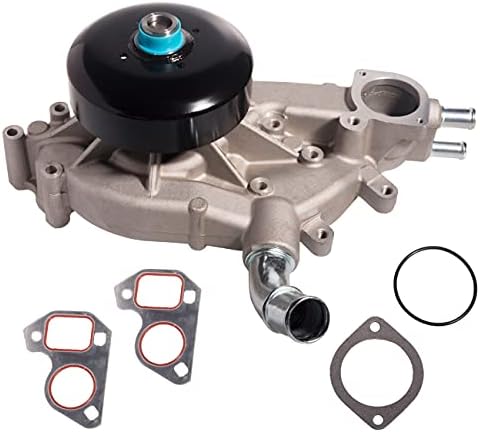 TUCAREST AW5104 Water Pump Kit w/Gasket (For 4.8L 5.3L 6.0L V8 Truck) Fit For Buick Rainier,Cadillac Escalade Chevy Avalanche Express Silverado Tahoe GMC Envoy Yukon Savana Sierra 1500,Hummer H2