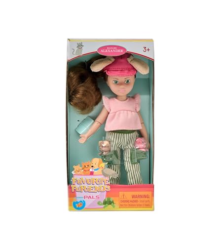 Muñeca Madame Alexander 7 pulgadas Fashion Puppy miniatura 6