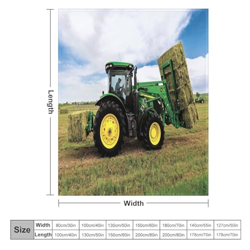 Couverture tracteur chaude en flanelle lavable machine anti-froid