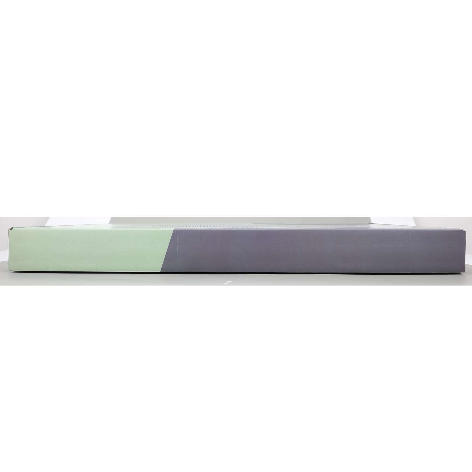 FREATECH Silikon Fußschrubber Matte, Fußbürste Dusche - mit Rutschfesten Saugnäpfen, Duschmatte für Allround Reinigung, Peeling und Massagefunktion, Fördert die Fußgesundheit, Grau, 44 x 33 cm