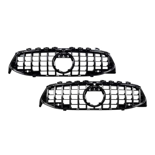 Grille de calandre noire pour Benz CLA C118, finition course haut de gamme