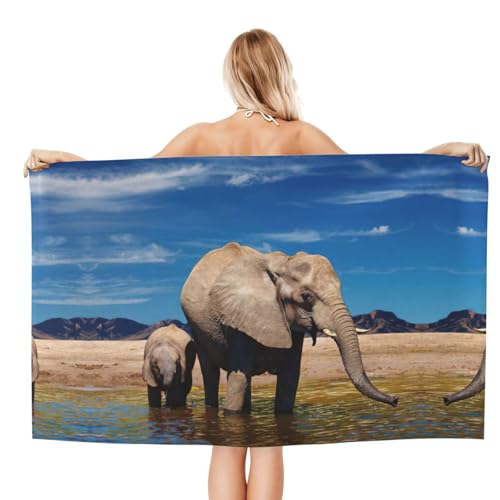 Serviette microfibre ultra douce à séchage rapide imprimée - 3