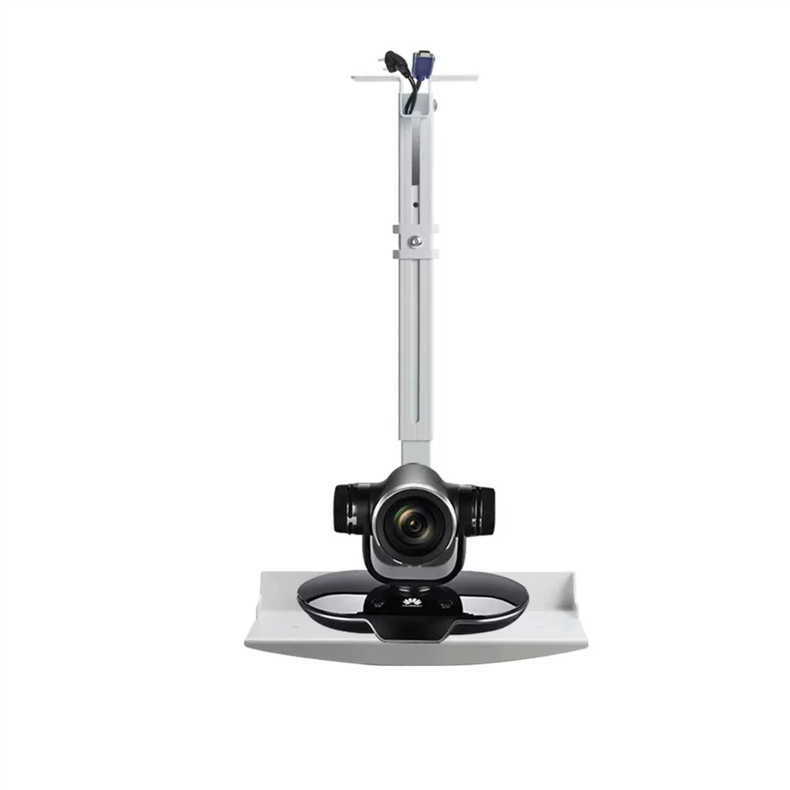 AYCDL Projector Mount Universal Projector Stand Universal Projector Hanger for Video Conference Hanger Camera Hanger Ceiling Lifting Bracket Tray Projector Placing Ta,size_name-45-56cm White