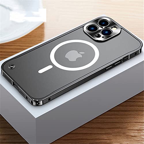 Coque iPhone 12 Mini anti-rayures acrylique givré et cadre métal antichoc