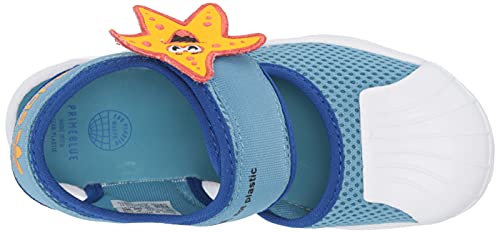 Adidas Originals Unisex-Youth Superstar 360 Sandal Primeblue Crew Yellow/White/Team Royal Blue 13K #TOP4