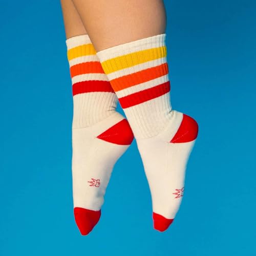 Gumball Poodle Retro Novelty Gift Socks for Men, Women and Teens, Unisex Gym Crew Socks (Made in the USA)2