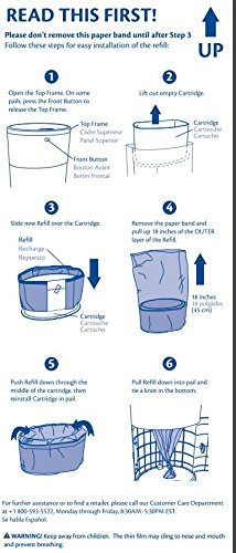 dekor diaper pail refills