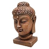 Petite sculpture de bouddha : absolument sans danger pour l'eau salée et l'eau douce et ne se corrode pas, agréable pour vos adorables poissons et crevettes.