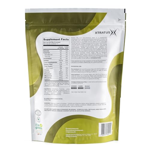 Image of Green Mate (Caffeine) - Sports Energy Drink with carbohydrates and Electrolytes. Natural Source of Caffeine. Pre and Intra Training 100% Natural. 35,27Oz.