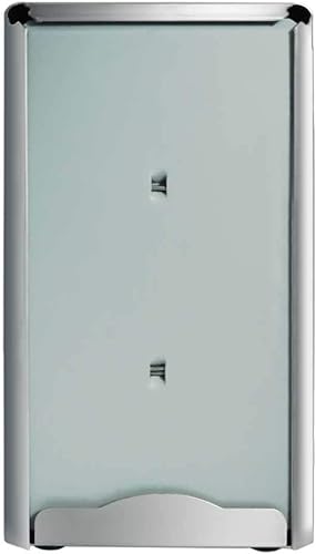 Miniatura 3 de Juego de 2 dispensadores de servilletas de acero inoxidable con acabado pulido