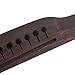 Musiclily Rosewood Acoustic Guitar Bridge for 6 String Folk Guitar Replacement Parts