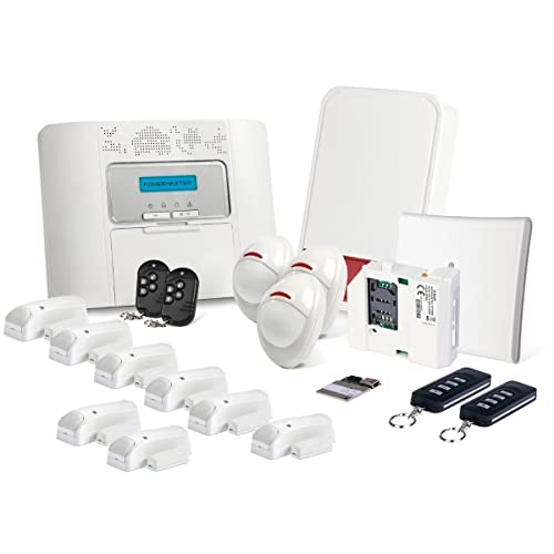 Visonic - POWERMASTER KIT9 GSM IP - Alarma inalámbrica GSM/IP NF A2P PowerMaster 30 - Kit 9 Cover