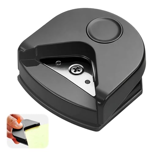 Eckenabrunder für Laminierfolien Eckenstanzer Abrunden Ecken Stanzer Rund Paper Corner Cutter Eckenschneider Folie Kantenstanzer zum Papier Fotos Visitenkarten Hochleistungs Tragbare Eckenrunder