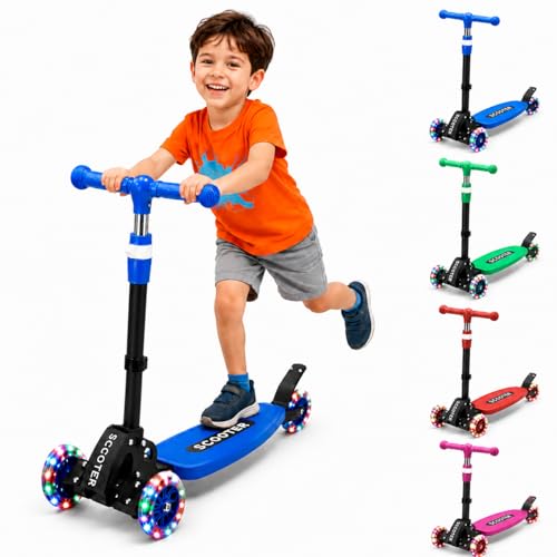 CALCHELE Foldable 3-Wheel Scooter